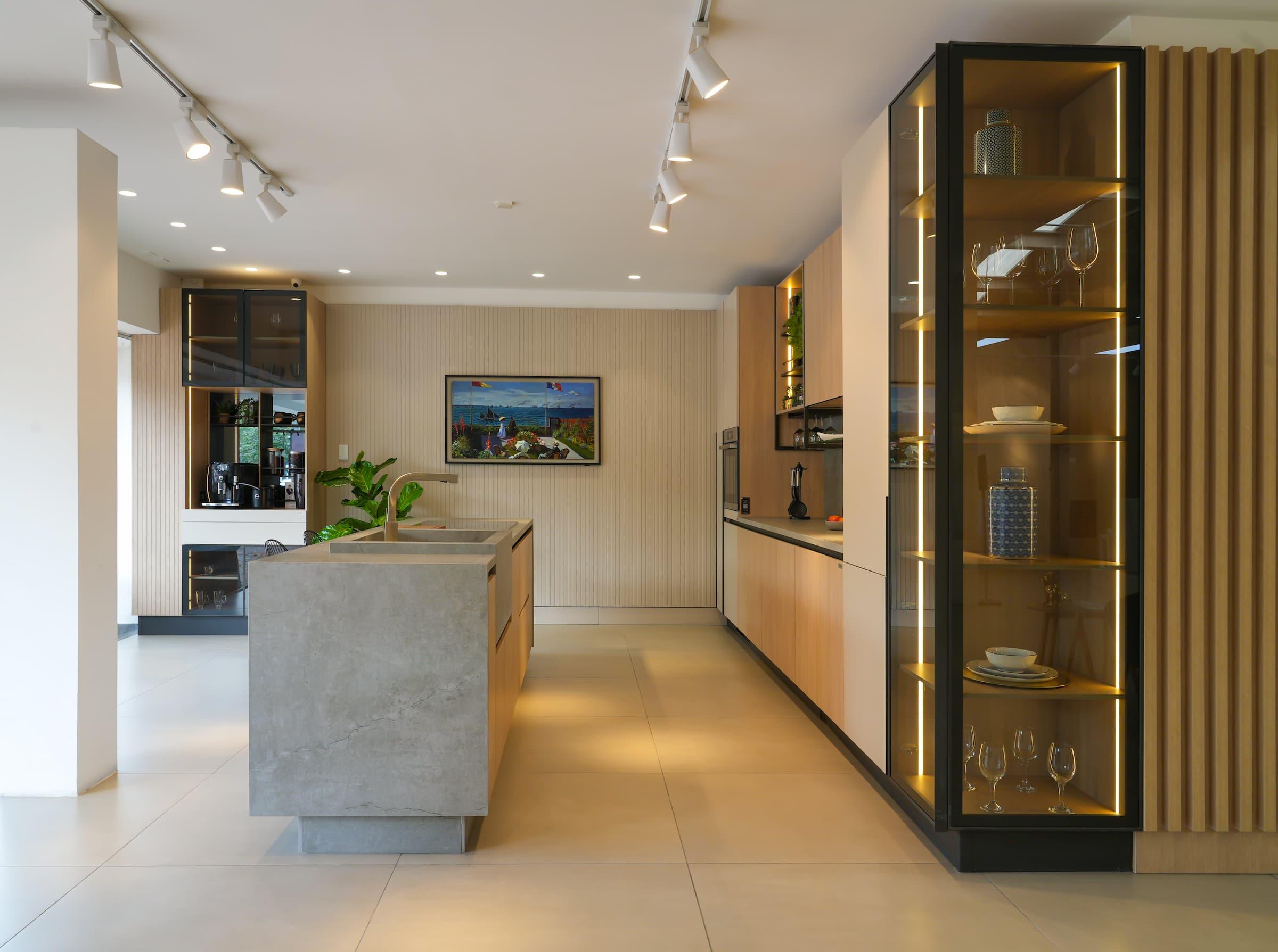 Pieza terminada en showroom
