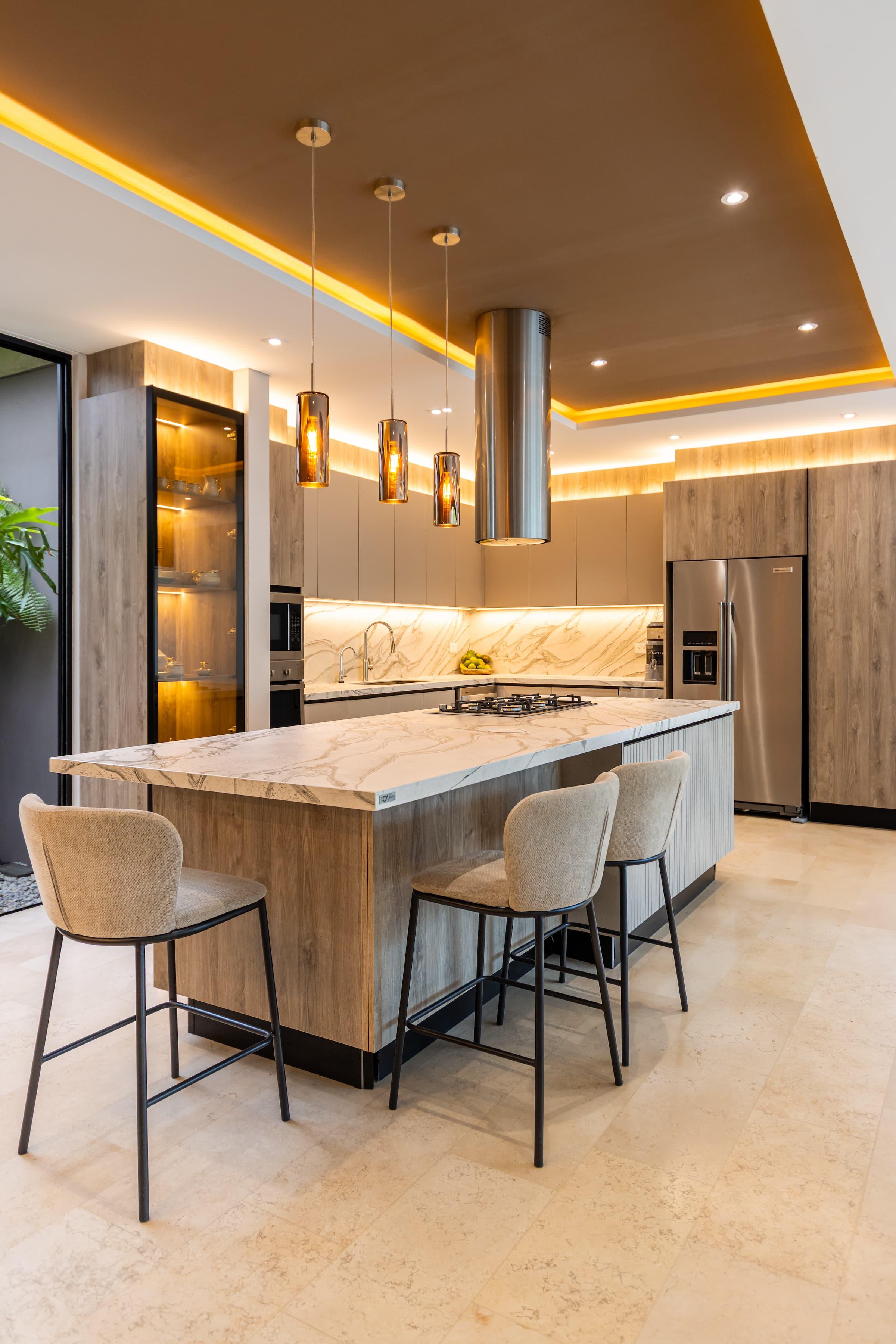 Cocina integral fabricada por Delben